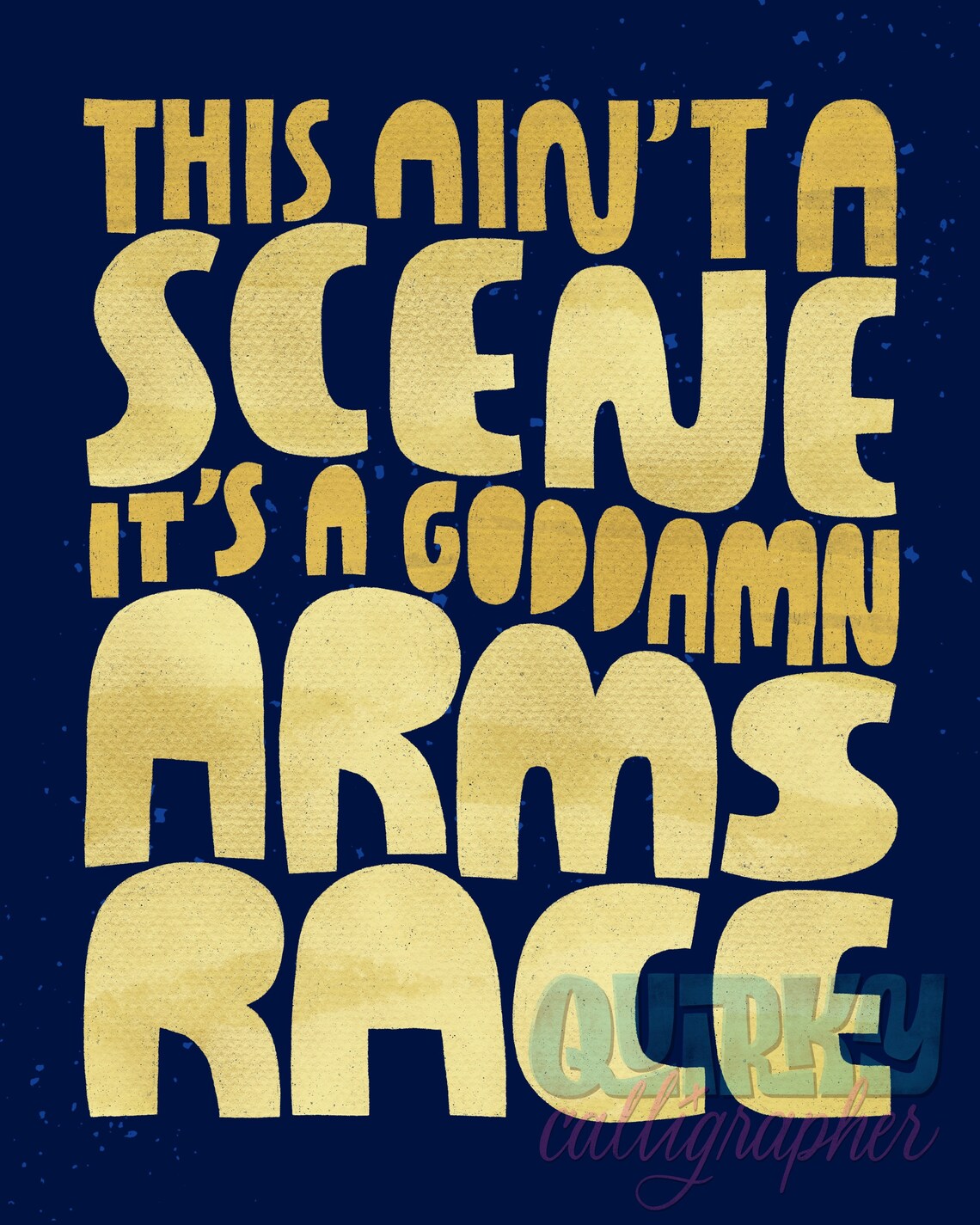 This Ain't A Scene It's an Arms Race FOB Lyrics Etsy