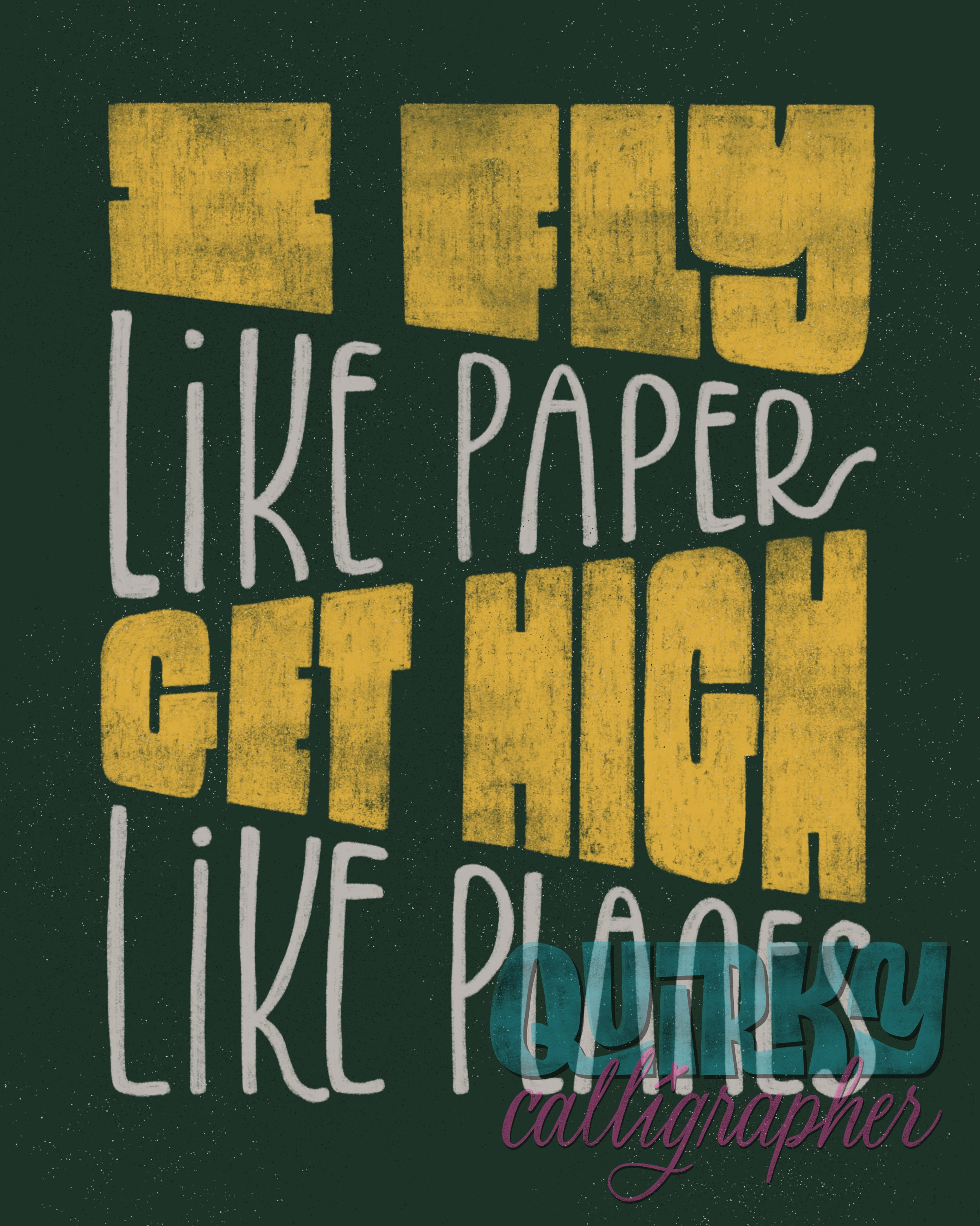 I Fly Like Paper Paper Planes MIA Lyrics 8x10 Print Etsy I fly like paper paper planes mia lyrics 8x10 print etsy