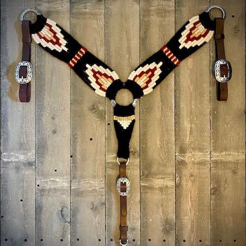 Custom Color Breast Collar Handmade With 100 Mohair and Etsy