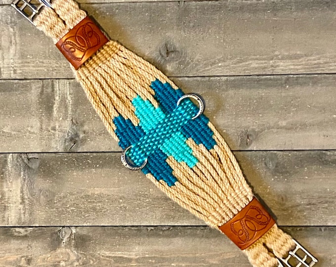 Custom Mohair Cinch Girth With English or Dressage Buckles, Under 36 ...