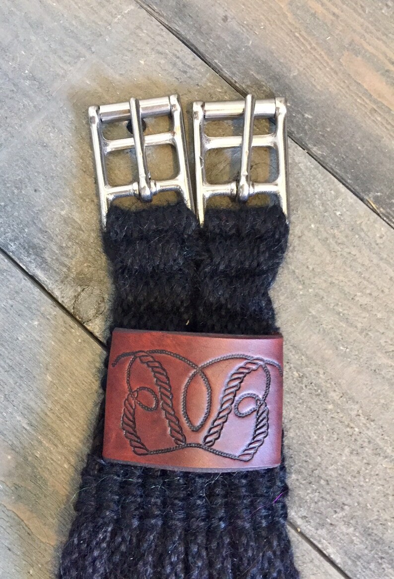 Custom Mohair Cinch Girth with English or Dressage buckles Etsy
