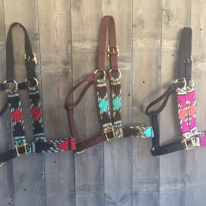 Custom Mohair Halter