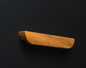 Wooden cabinet handles. Oak and Ash Pulls. model 8