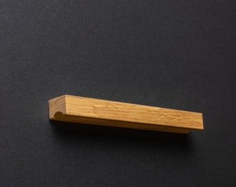 Handmade Wooden Furniture Handles - Minimalist Drawer Pulls. model 1