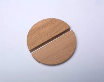 Onvoltooide halve maan eiken kastgrepen - van 3" tot 10" diameter