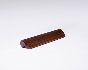 Manijas de cajón de madera de lujo en nogal americano. Modelo 15