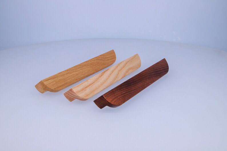 Wooden Drawer Handles Wooden Handles. Model 8 Etsy