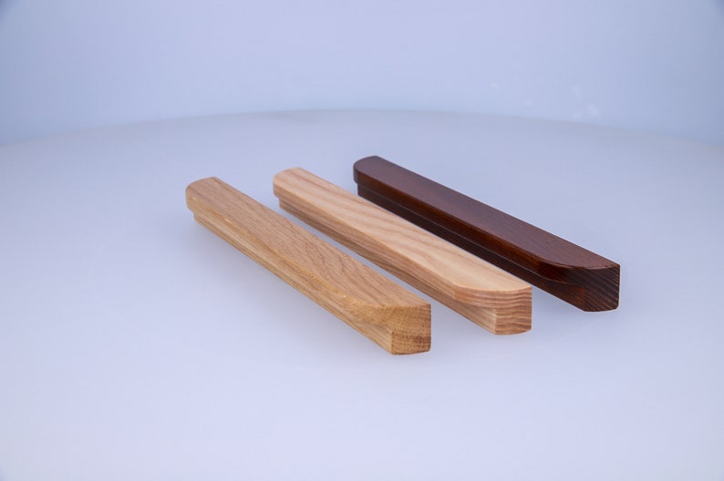 Wooden Drawer Handles Wooden Handles. Model 8 Etsy