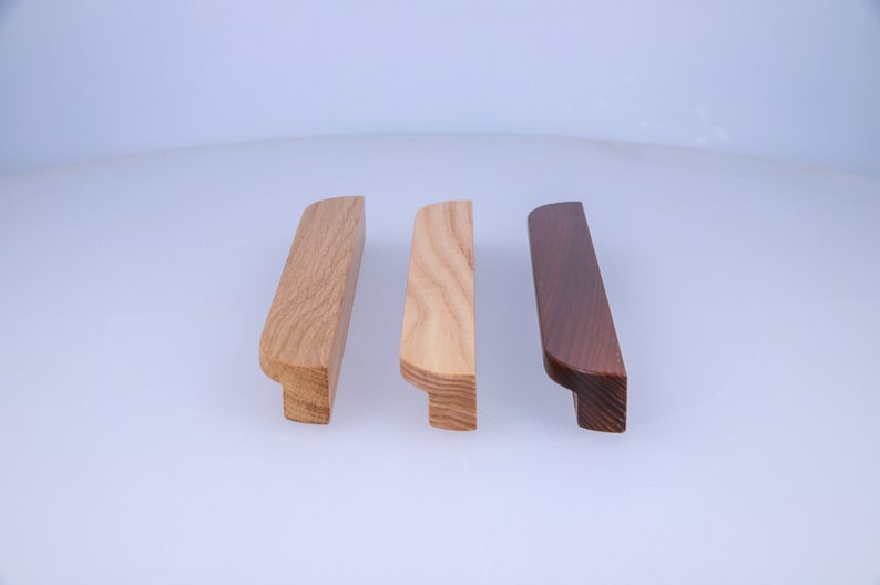 Wooden Drawer Handles Wooden Handles. Model 8 Etsy