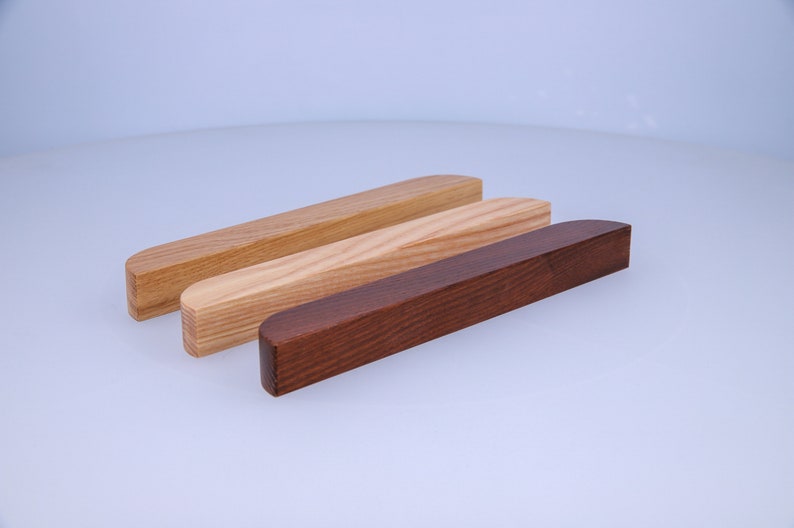 Wooden Drawer Handles Wooden Handles. Model 8 Etsy