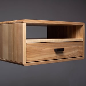 Floating Nightstand one drawer and one shelf