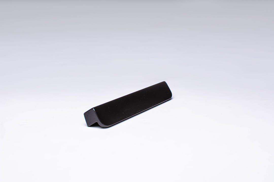 Card Model Rounded Handle Black Wooden Cabinet Handles - Rounded Handles. Model 10 - Etsy