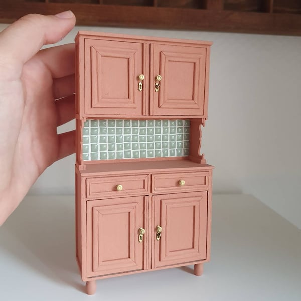 Dollhouse Miniature Dining Cabinet