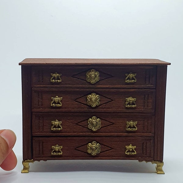 Miniature Dollhouse Drawer