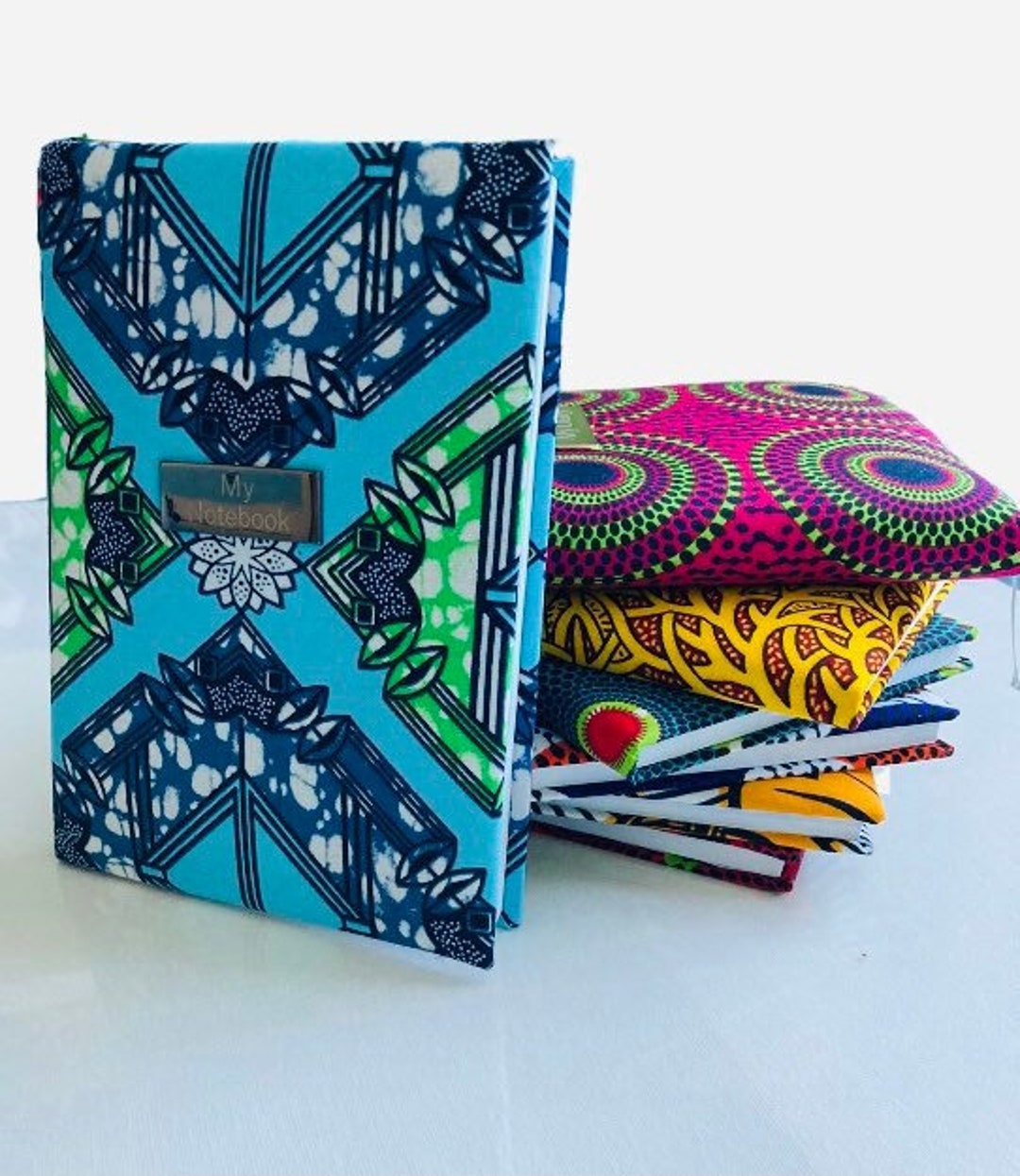 Fabric Covered Notebook | Journal | Diary | Padded | A5 Size - Etsy UK