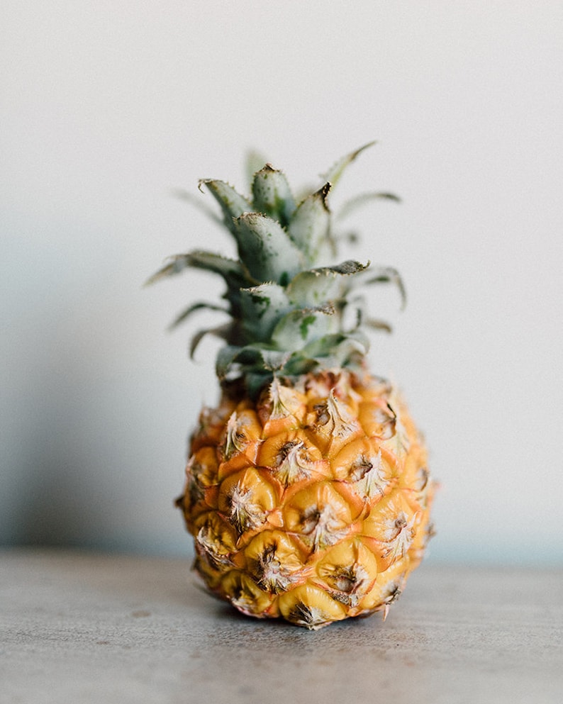 Pineapple Print Hawaii Art Fruit Pineapple perfume | Etsy