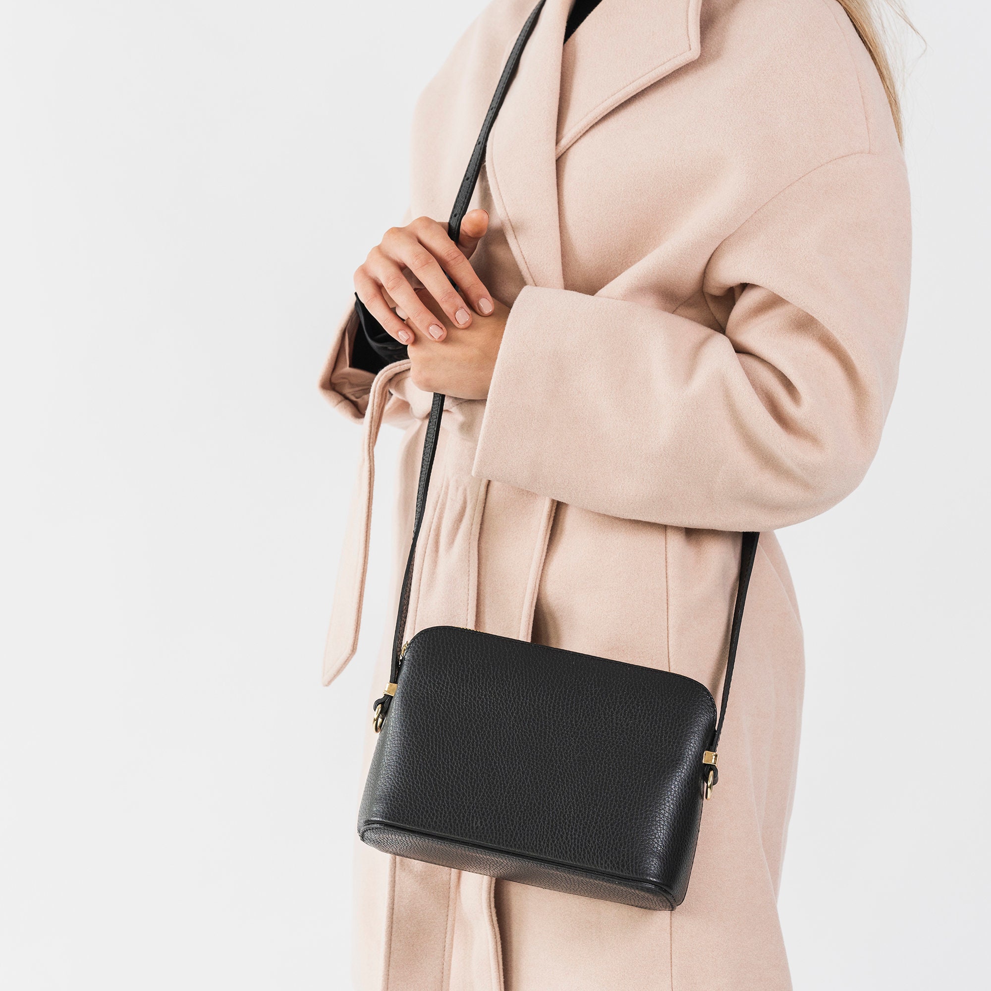 Structured Black Bag 