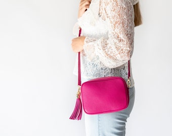 crossbody pink