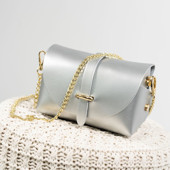 Sac bourse clearance argenté