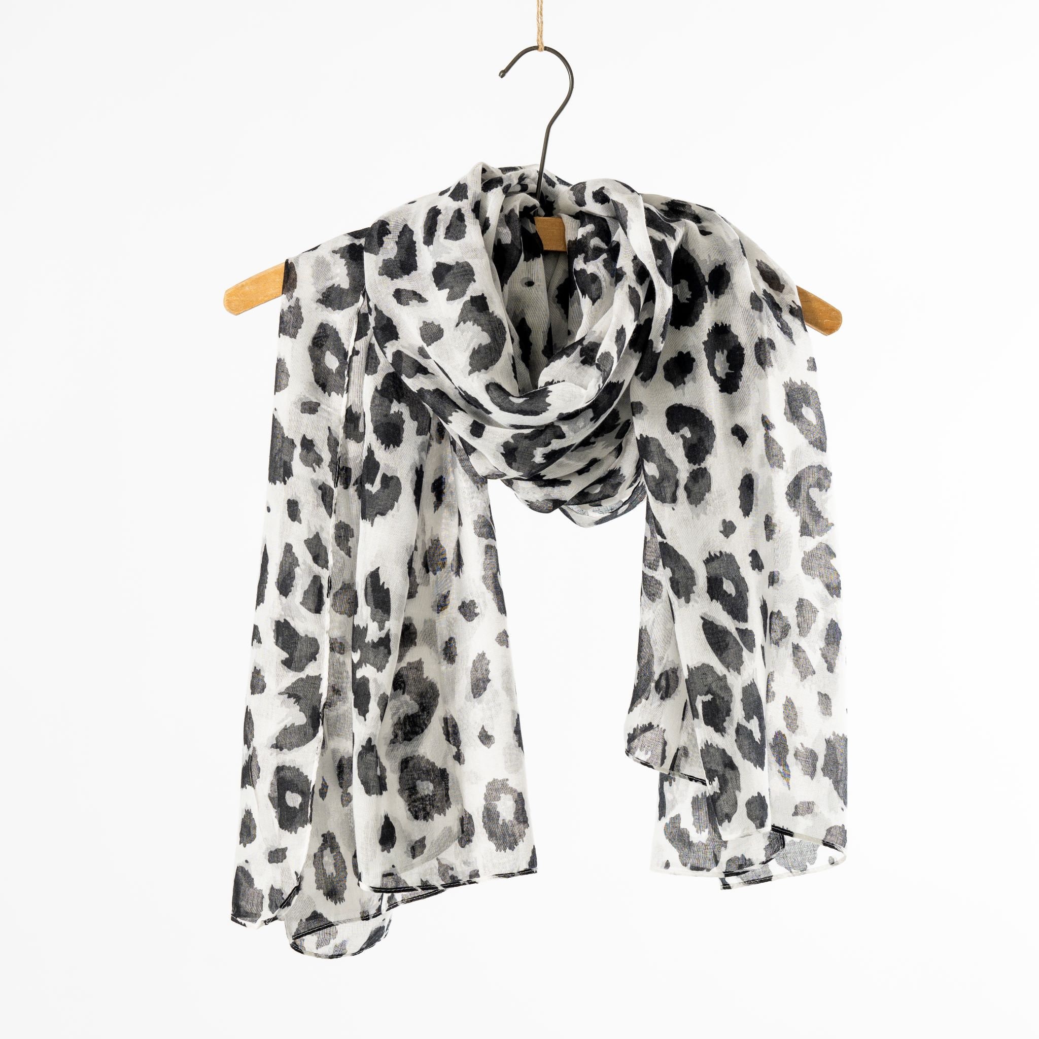 🧡 Scarf Leopard Print - Short scarf