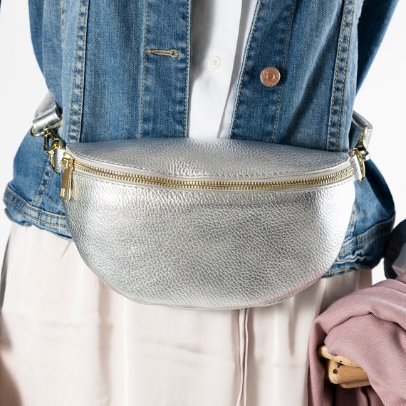 bumbag silver