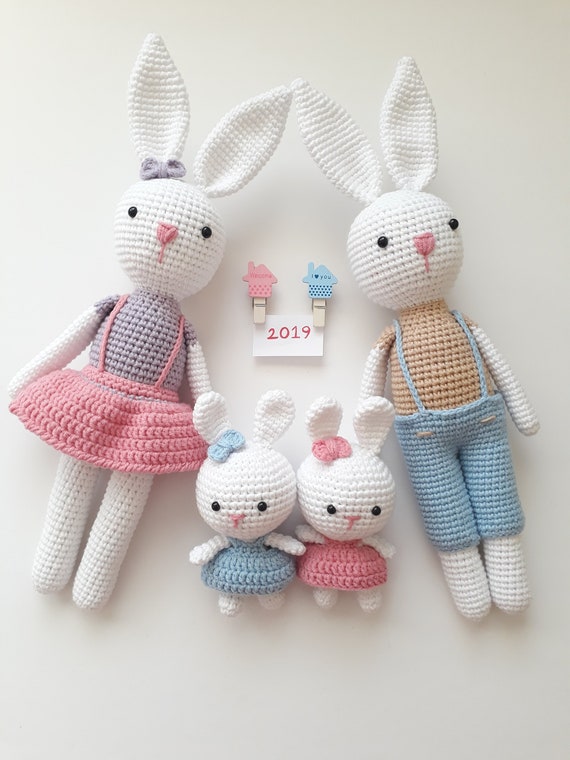 family rabbit toys