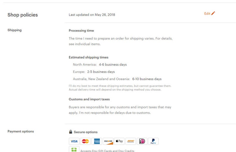 1click GDPR Compliance for Your Etsy Shop, Create Privacy Policy With