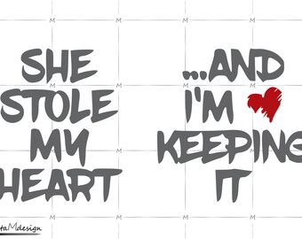 Download Stole My Heart Svg Etsy