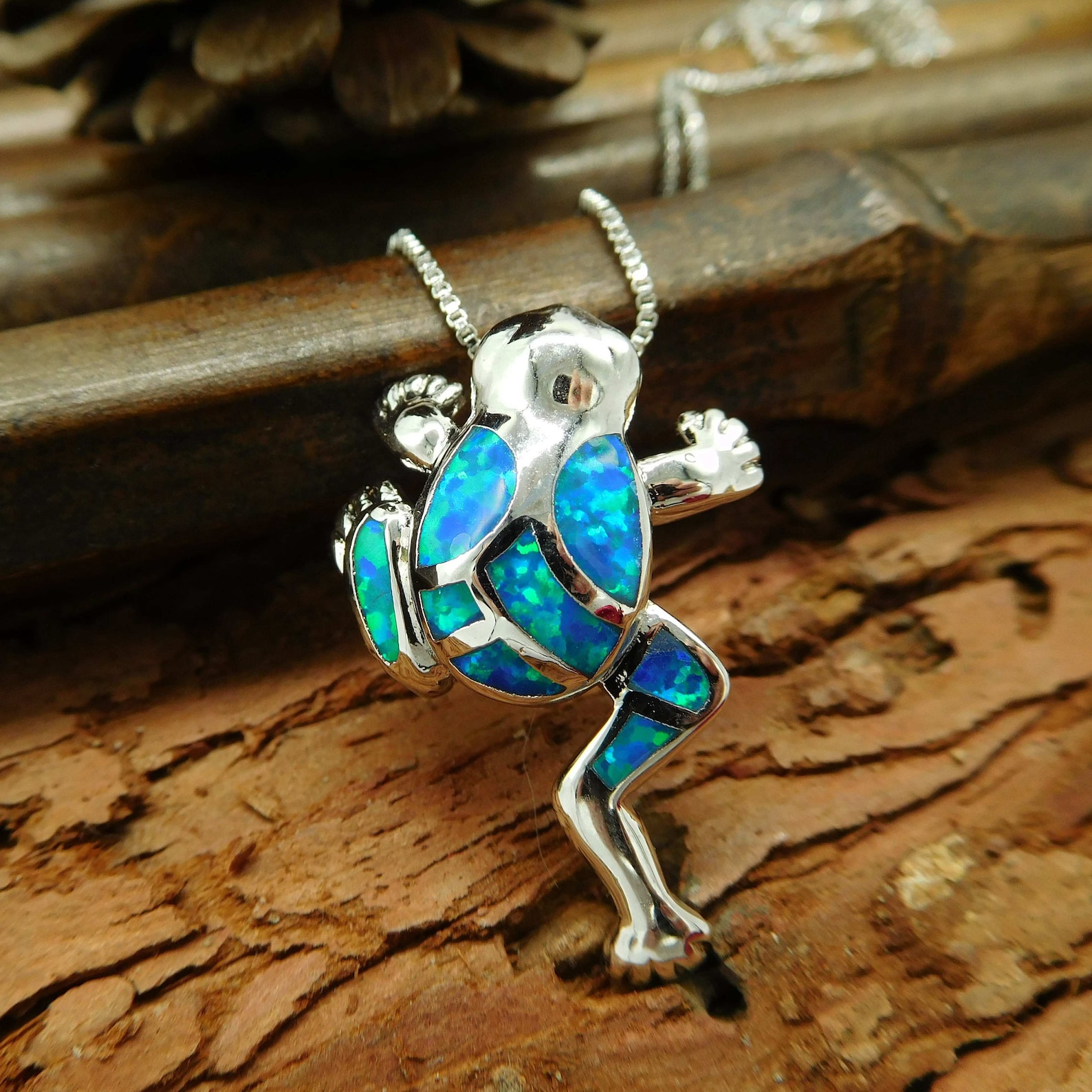 Animal Opal. Ocean Opal. Gift for Couple. Anniversary Gift. Etsy