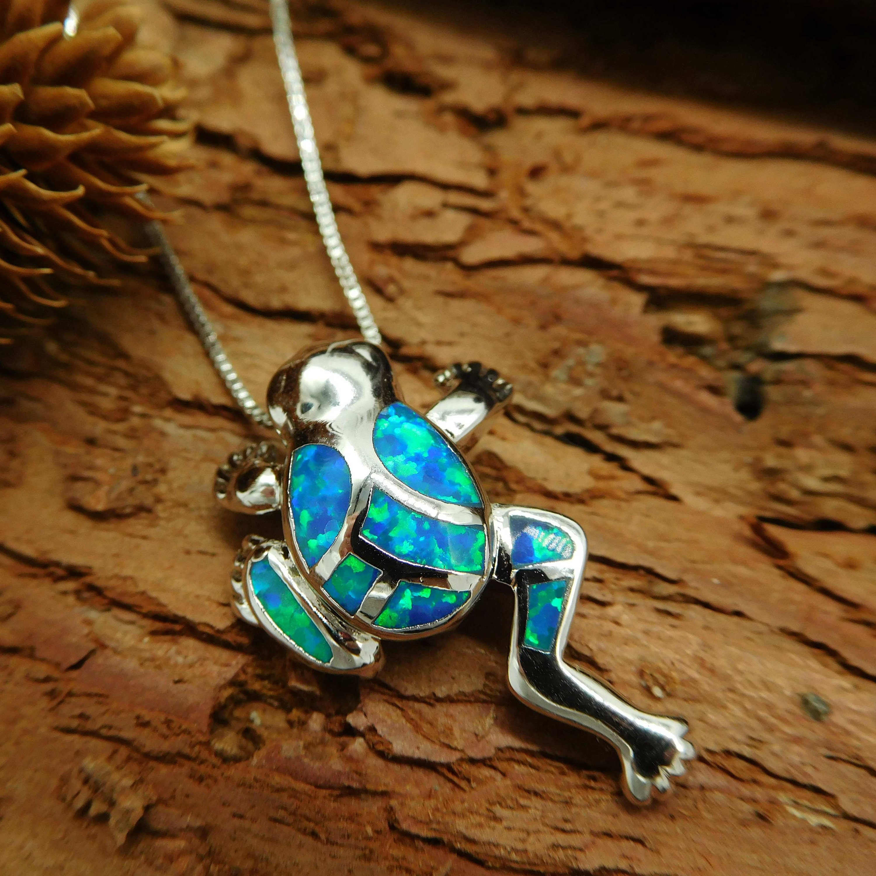 Animal Opal. Ocean Opal. Gift for Couple. Anniversary Gift. Etsy