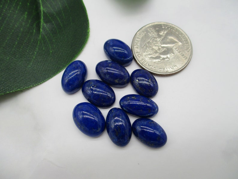 Natural Lapis Lazuli Smooth Cab A0053 Natural Cabochon Lapis Lazuli Lot Ring Cabochon Jewelry Supplies Blue Gemstone