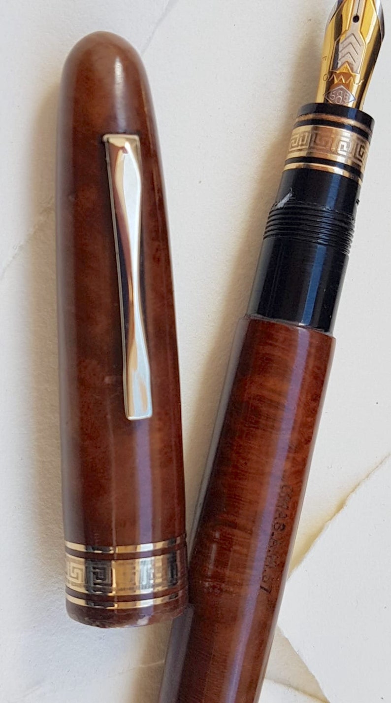 omas A.M 1987 limited edition briarwood