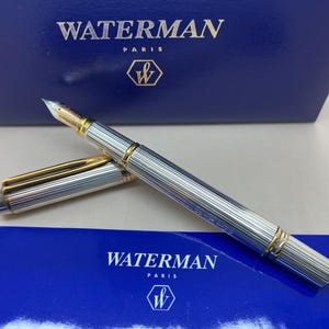 Waterman Man 100 silver  &quot;Uno e 25&quot; Celebration model