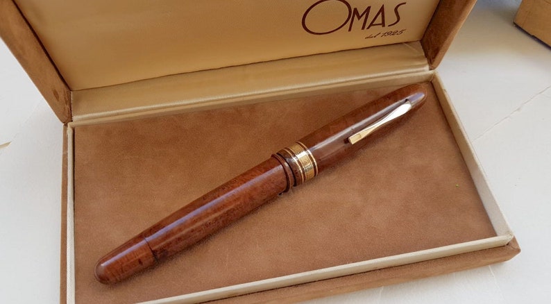 omas A.M 1987 limited edition briarwood