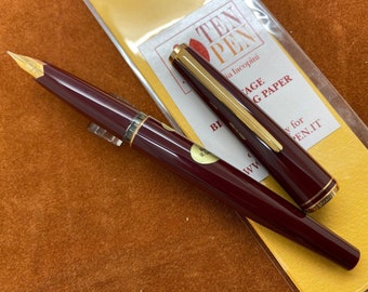 Montblanc Generation Burgundy – unbenutzt mit Aufklebern – M-Feder