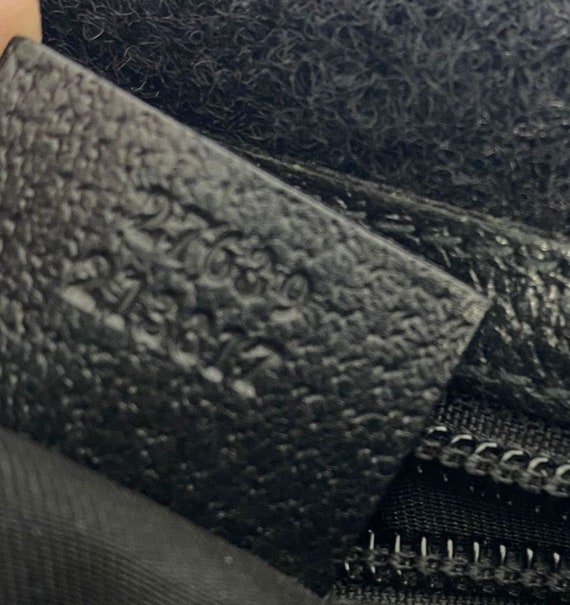 Gucci crossbody black monogrammed canvas 100 ori… Gem