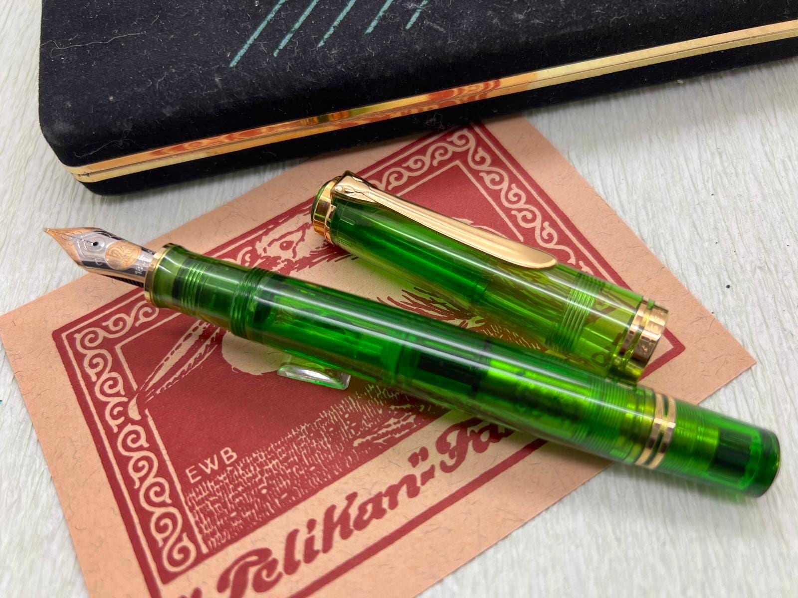 M*i様 万年筆 ペリカンm800 デモンストレーター ペリカン M800 グリーン デモンストレーター 万年筆 - 初期版 - 1990