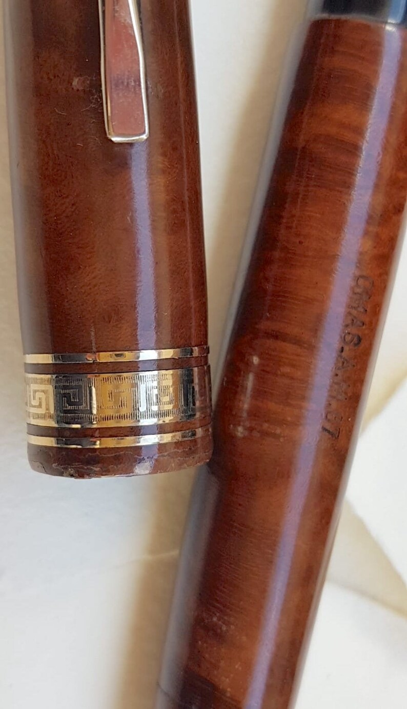 omas A.M 1987 limited edition briarwood