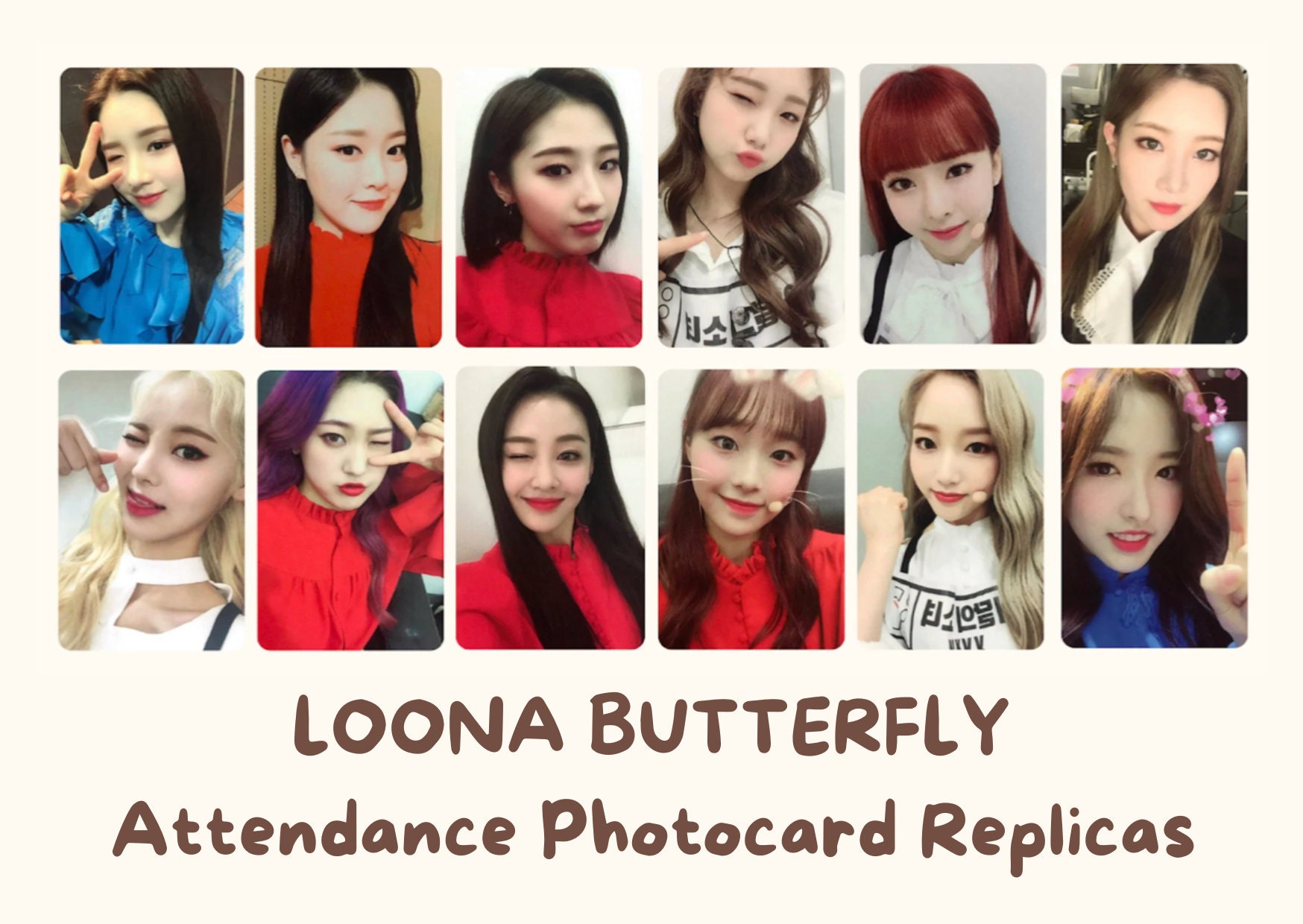 いラインアップ LOONA ARTMS ヒジン トレカ Butterfly xx K-POP