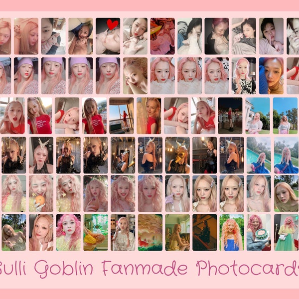 Sulli Fx F(X) Goblin Album Era Fanmade Photocards | KPOP fanmade photocard Sulli Goblin (Batch A)