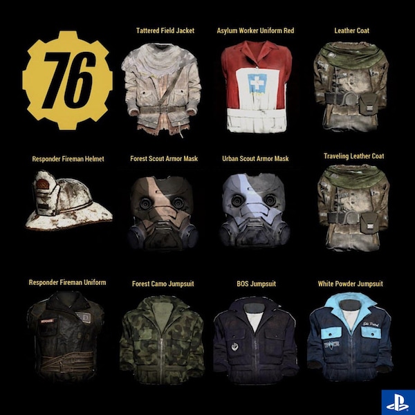 Fo76 Armour Scout Etsy