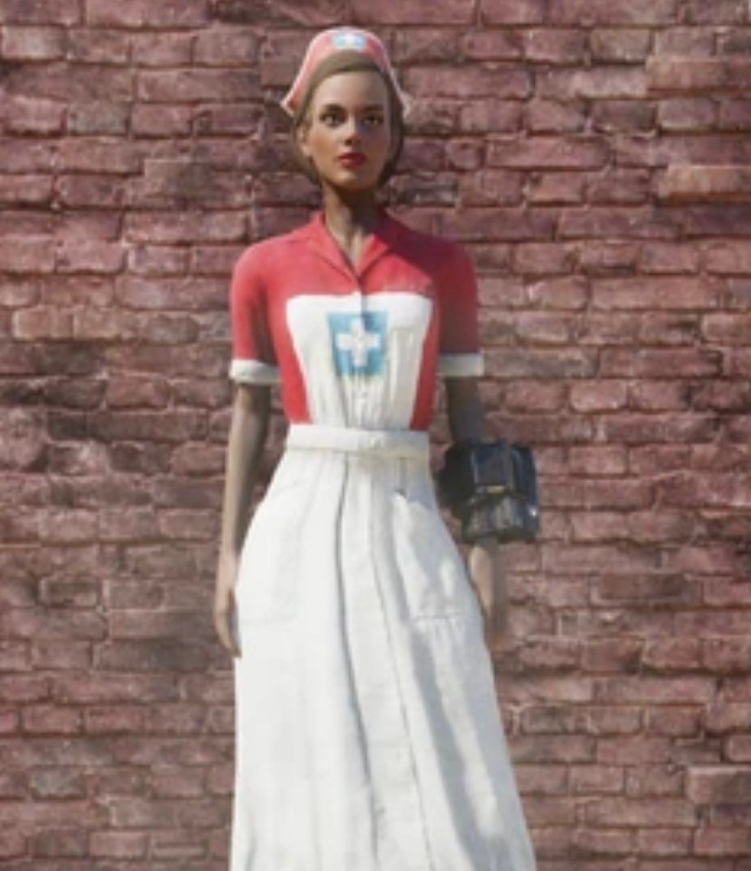 Red Asylum Uniform for Fallout 76 Playstation Etsy