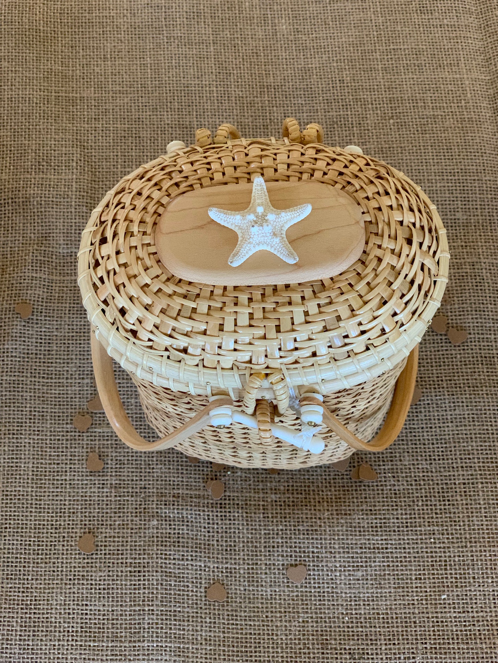 Nantucket Lightship Basket Purse Etsy