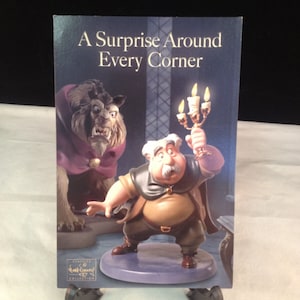 Cartolina Disney WDCC 4" x 6" Bestia e Maurice