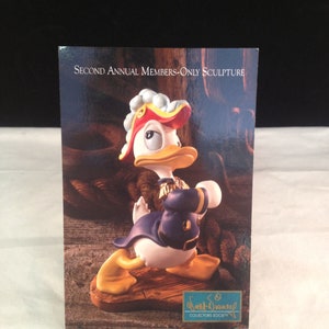Cartolina Disney WDCC 4" x 6" Ammiraglio Paperino