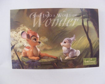 WDCC Disney Post Card 4" x 6" Bambi