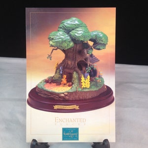 Cartolina Disney WDCC 4" x 6" Casa dell'orsetto Winnie Pooh