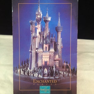 Cartolina Disney WDCC 4" x 6" Castello di Cenerentola
