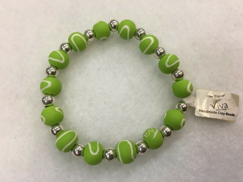 Tennis 41085 Viva Beads Clay Beads Bracelet