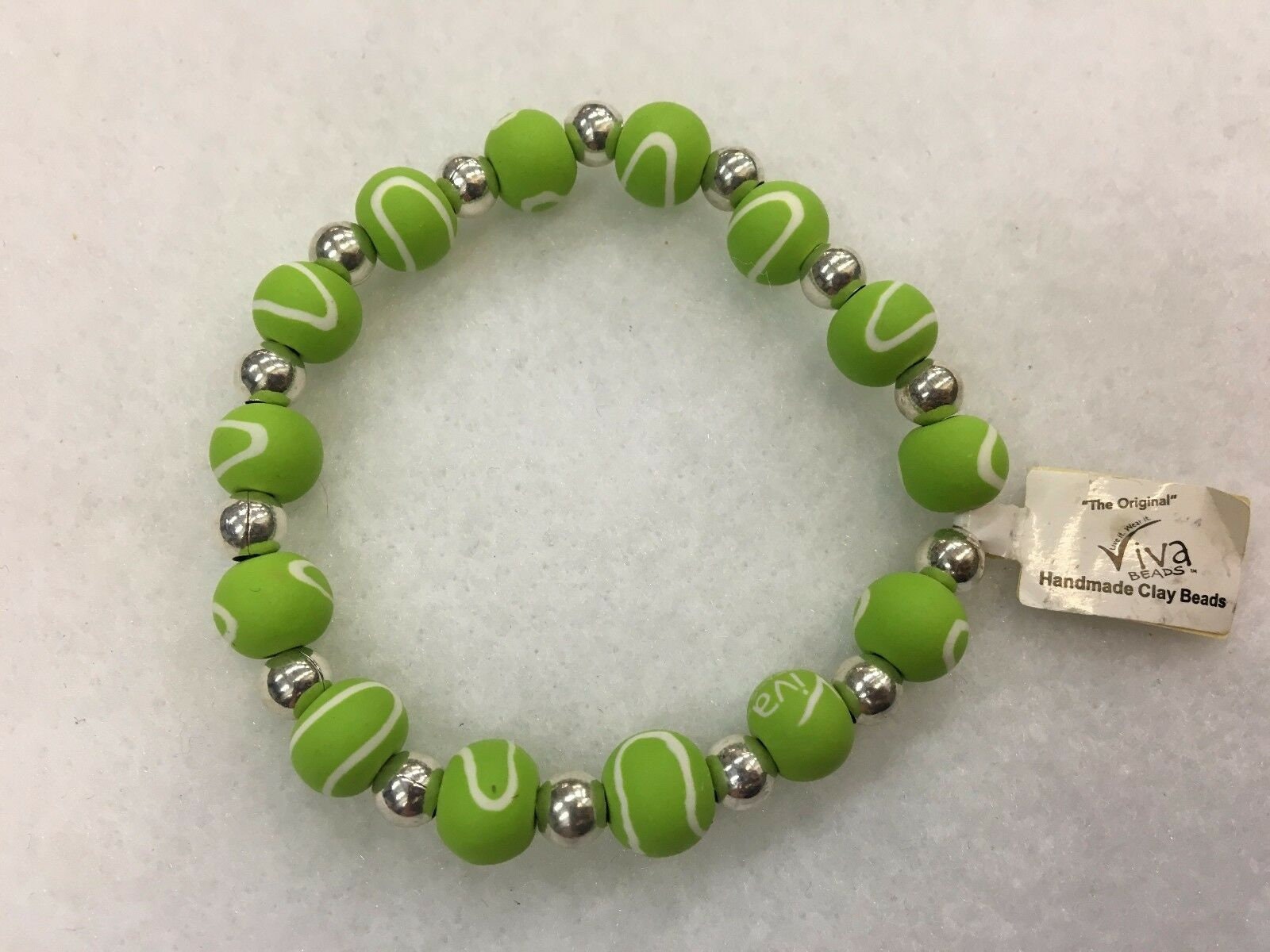 Viva Beads Clay Beads Bracelet Tennis 41085 Etsy